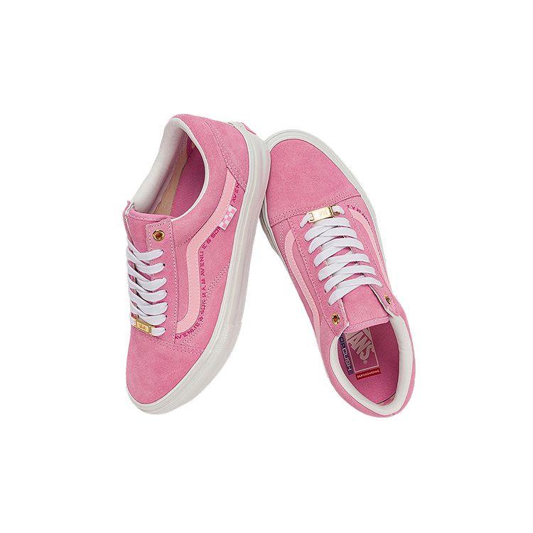 Vans Avenue & Son X Jeremy Hu X  Old Skool Skate Pudong Skyline Collaboration Comfortable Casual Lightweight Durable Low-Top Skate Shoes VN0A5FCBPNK