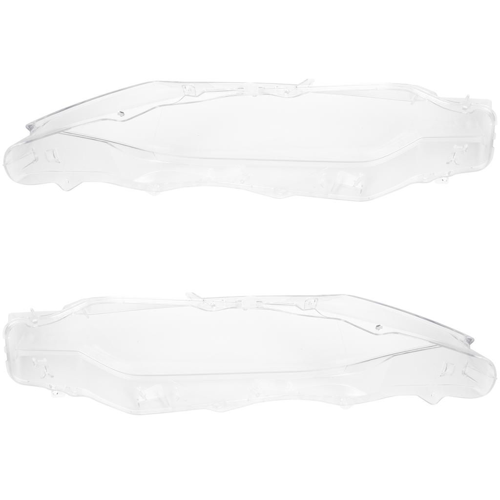 BMW 3 F30 F35 11-15 Headlight Lens Glass Left & Right 2 Pcs Set