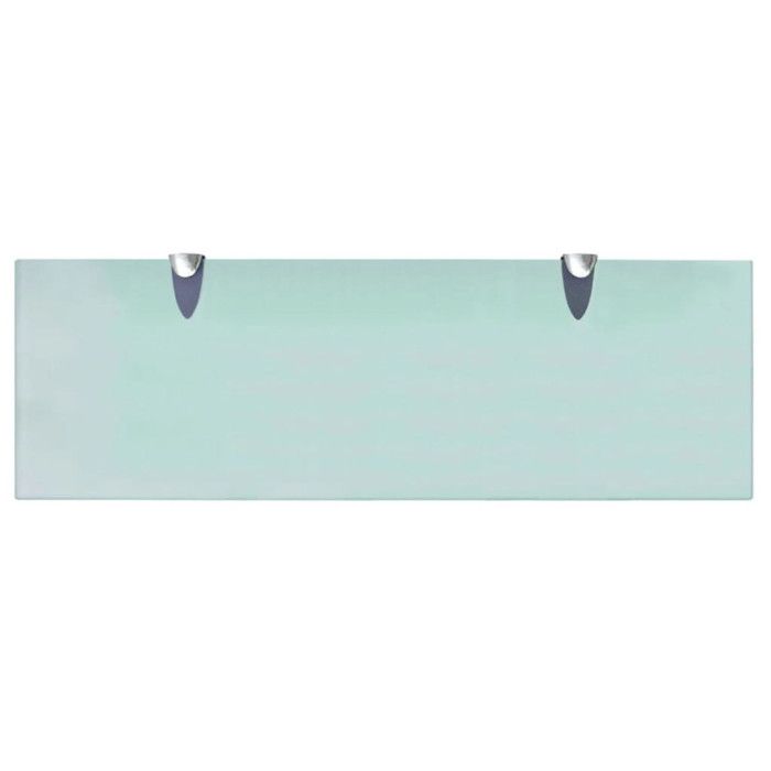 Étagère murale - VIDAXL - Verre 60 x 20 cm 8 mm - Gris