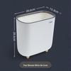 YIXI Pop-up Narrow Slit Trash Can