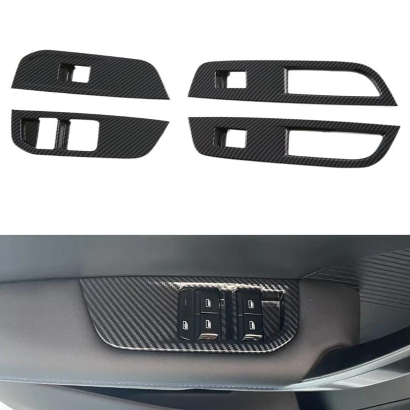 Window Control Lift Panel Cover Trim Replacement Window Panel Trim for MG4 2023 Auto Accessory