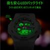 Kids Digital Watch, Outdoor Multifunction Waterproof Watch, Alarm, Date and Day Display, LED, Analog Display, Digital Watch, Navy
