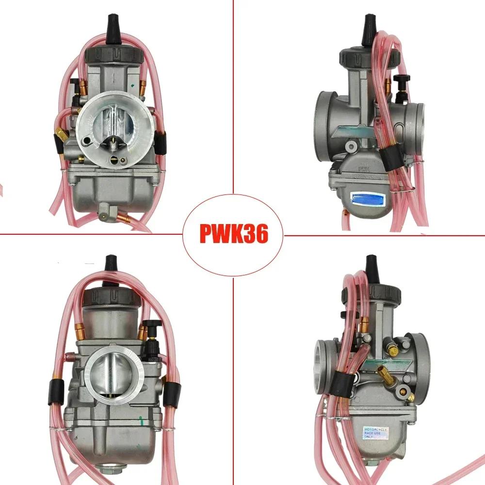 Carburetor Pwk 33 34 35 36 38 40 42mm For KEIHIN PWK TRX250R 200cc-650cc 2T 4T Moto ATV Quad Go Kart Dirt Bike Scooter Motocross