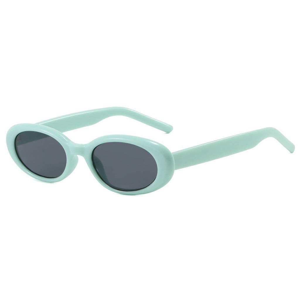 Vintage Oval Eyewear Comfortable Small Frame Eyewear Retro Sunglasses Trendy Oval Frame Sunglasses For Party Gatherings Outdoor