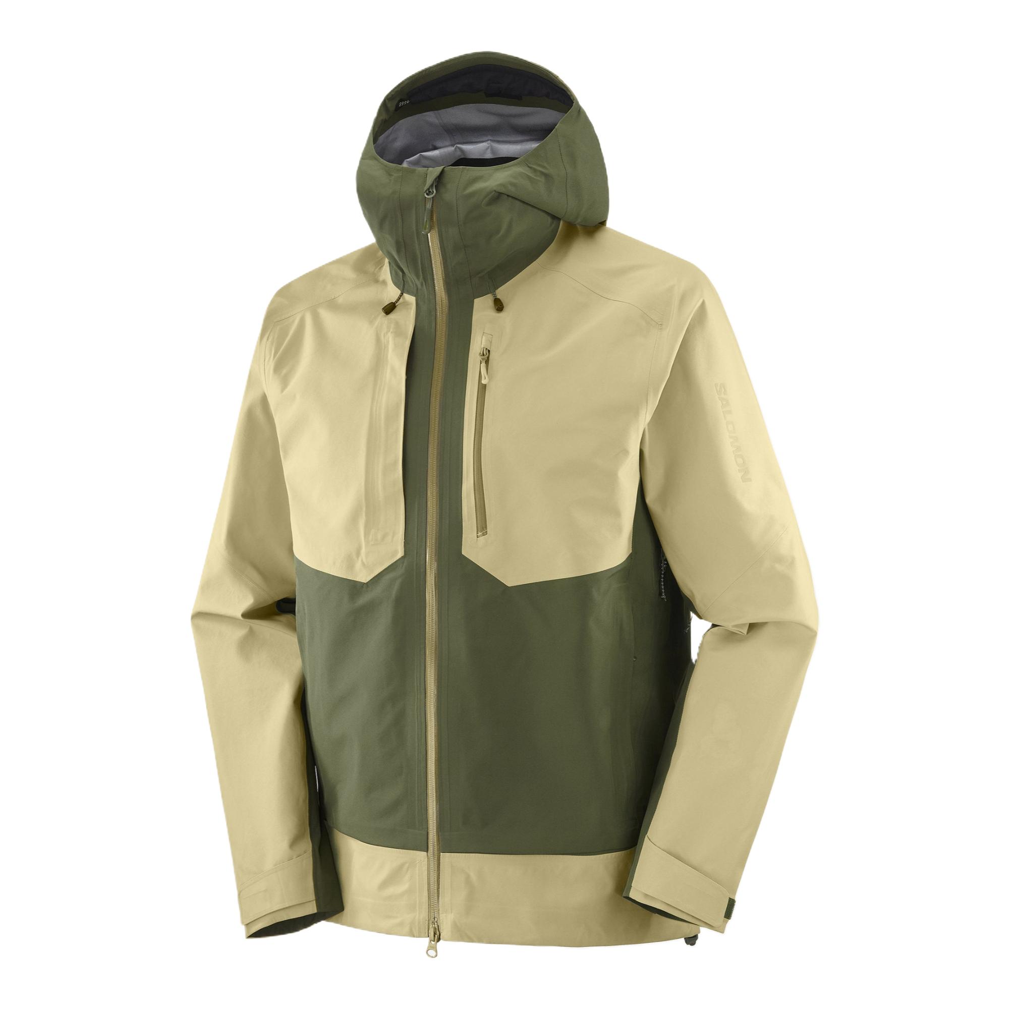 

Salomon Outline 3L Gore-Tex Hooded Fashion Classic Comfortable Windproof Breathable Waterproof Jacket Men Jackets C26898 M