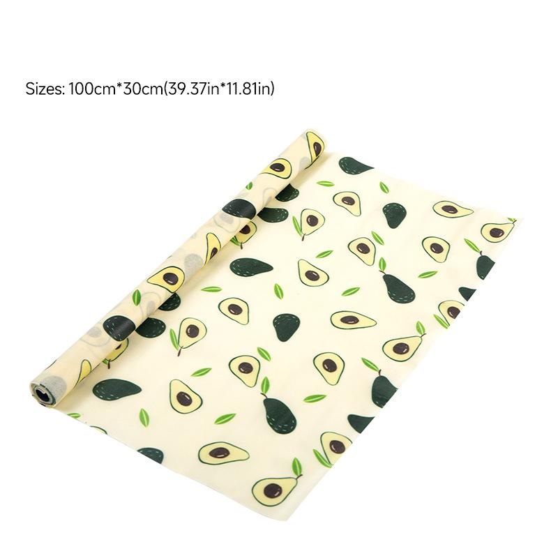 Cotton Fresh-Keeping Cloth Reusable Beeswax Food Wraps Fabric Fresh Keeping Eco Friendly Beeswax Wrap for Food Bee's Wraps Cloth