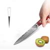 67 vrstev damaškové oceli užitkový nůž G10 rukojeť kuchyňské nože nůž na krájení ovoce škrabka