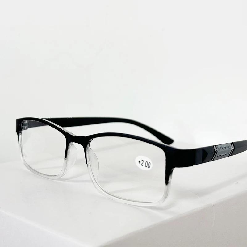 Reading Glasses Men Women Sports Anti-blue Light Reading Eyewear Black Frame Presbyopia Eyeglasses +100~+400 Eye Glasses