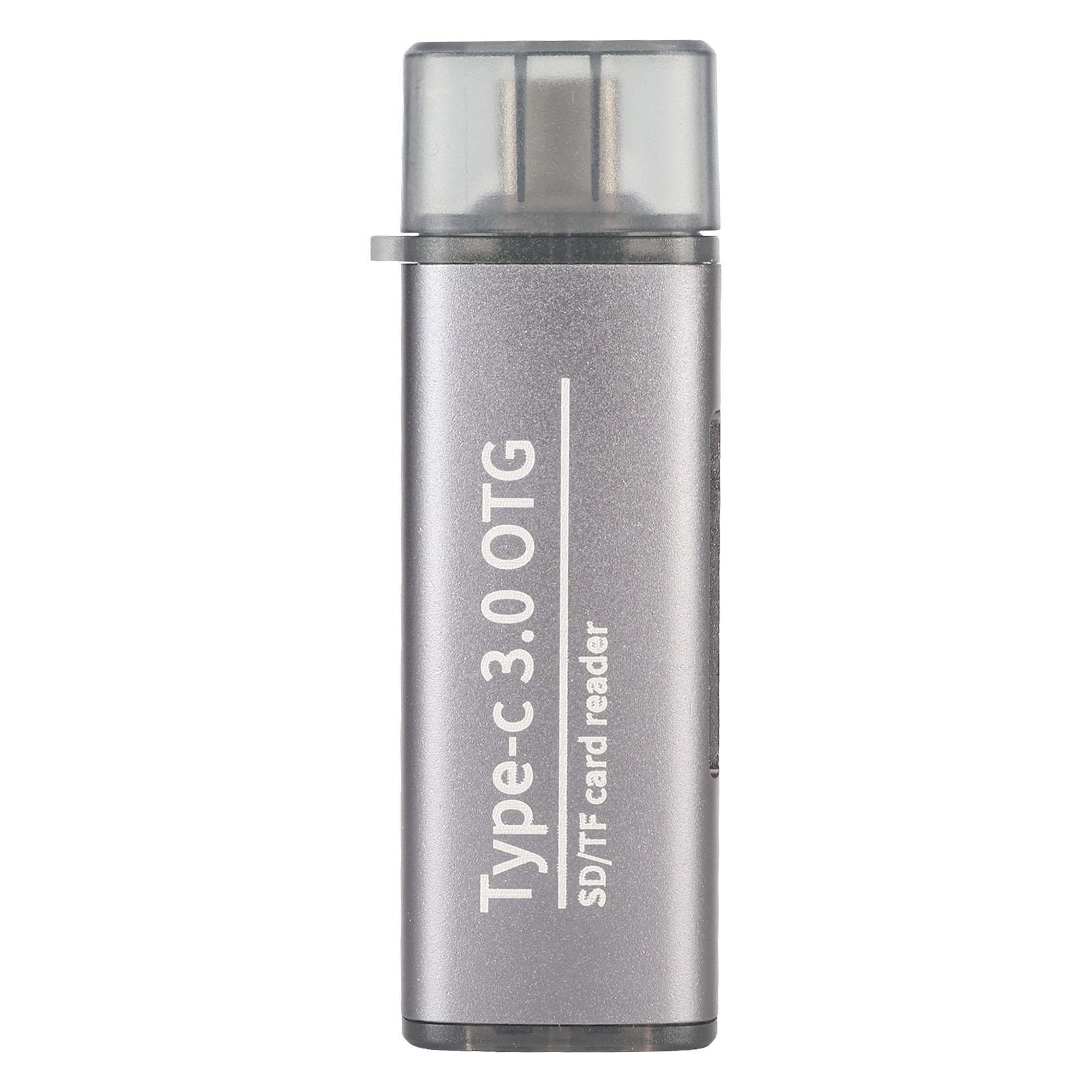 

3 in 1 USB Storage Card Reader 5Gbps Plug and Play Portable OTG Card Reader with Lanyard for Phone