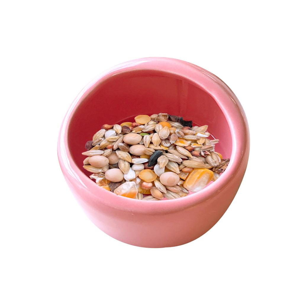 Hamster Ceramics Bowl Lovely Small Animal Ceramics Dish Pet Food Bowls