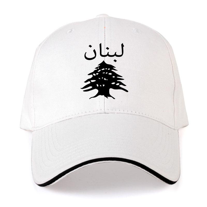 

Lebanon male diy free custom name lbn unisex hat nation flag lb republic arabic arab lebanese country print photo baseball cap Adjustable