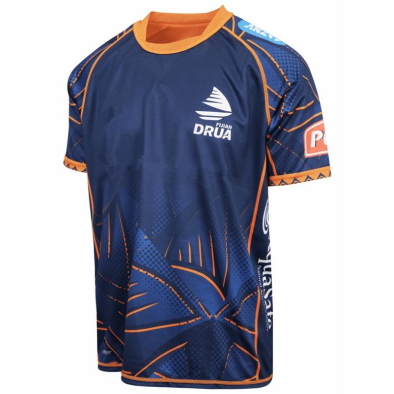New FIJIAN DRUA Rugby Jersey Training Suit T-shirt Fiji Rugby Shirt