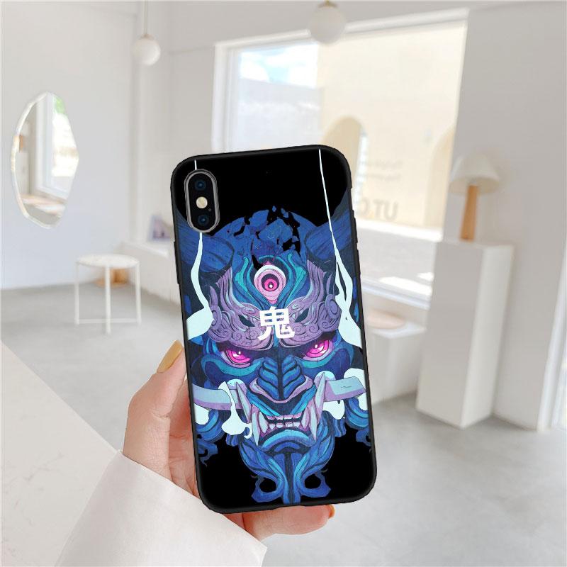 CJ71 Japan Samurai Mask Soft Shell Phone Case for Xiaomi Xiaomi Poco M4 M5 M6 M7 X3 X6 X7 F8 Ultra Pro GT NFC