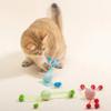 Cat Toy for Cats Network Tube Wrapping Rope Ball Kitten Self Hi Toy Playing Six Claw Ball Cat Toys Interactive