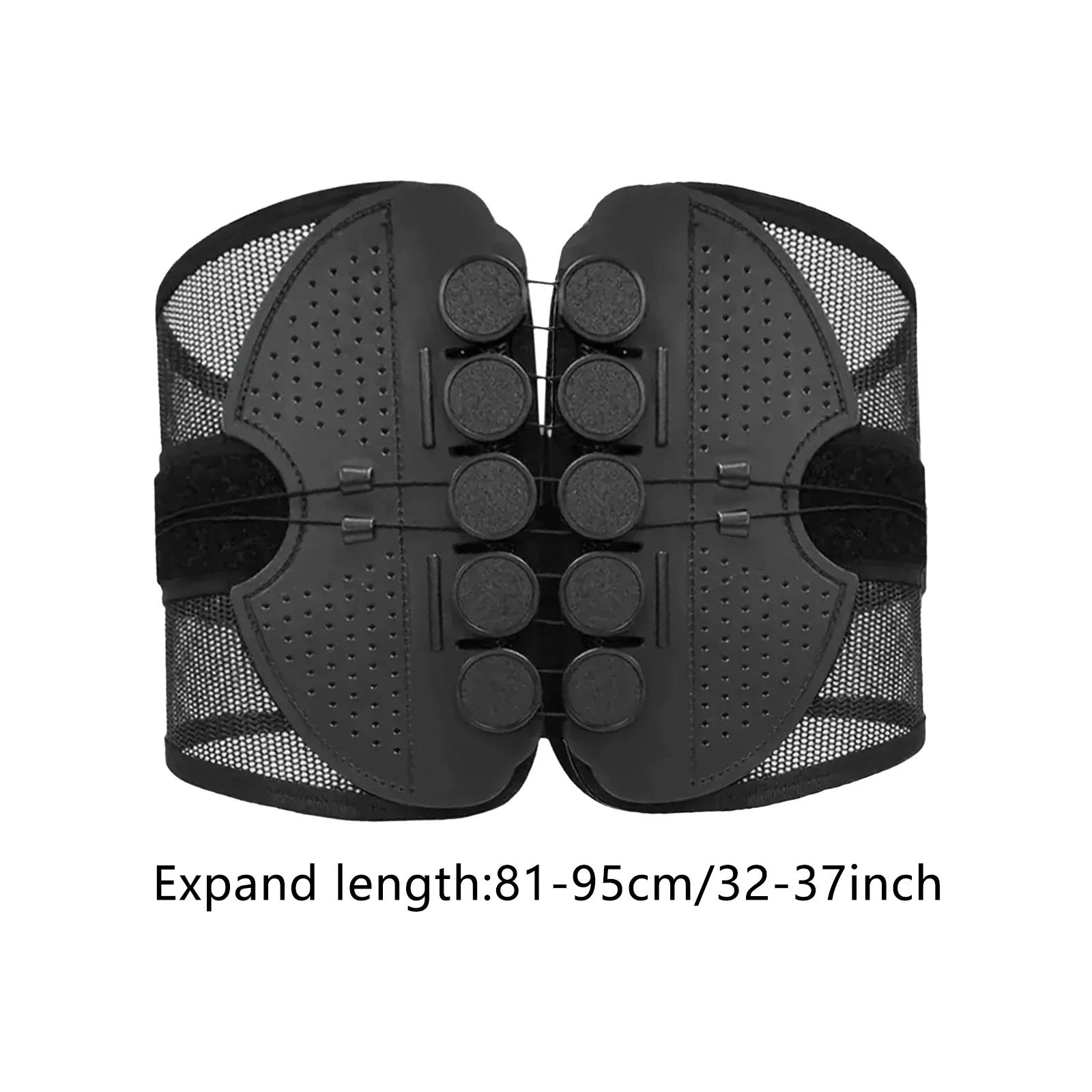 

Unisex Lumbar Support Wrap Breathable Waist Back Brace Protector Guard For Posture Corrector Waist Warm Adjustable Support Belt