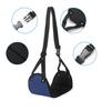Compact Travel Foot Rest: Portable Foot Hammock for Airplanes, Trains, Cars, and Office Use.