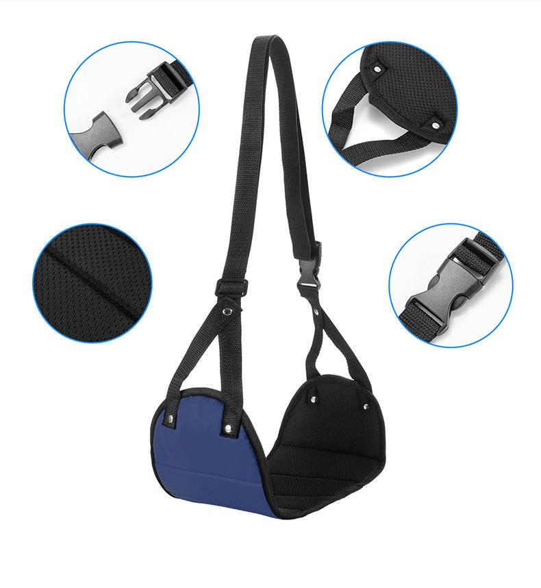 Compact Travel Foot Rest: Portable Foot Hammock for Airplanes, Trains, Cars, and Office Use.