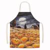 Thanksgiving Sunflower & Pumpkin Oil-Proof Kitchen Apron