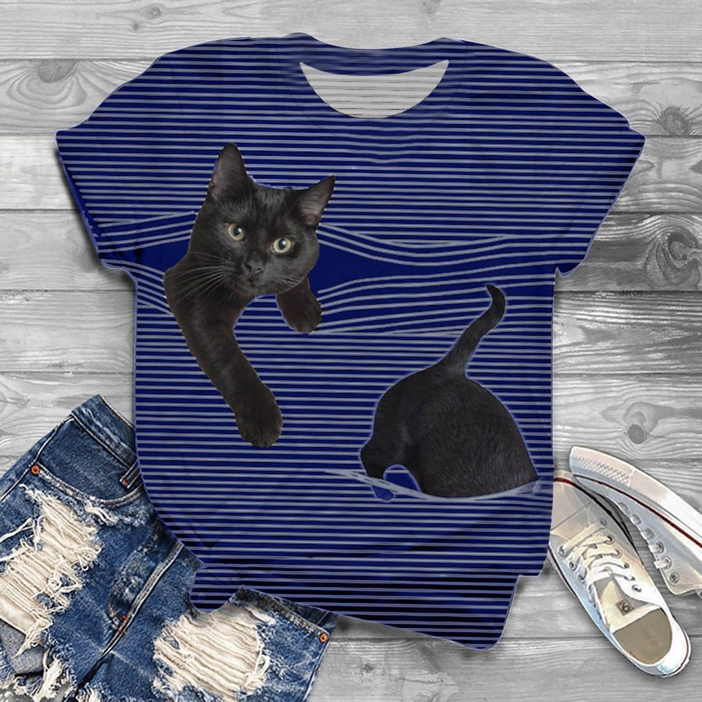 Buy Fashion Women O-Neck Short Sleeve 