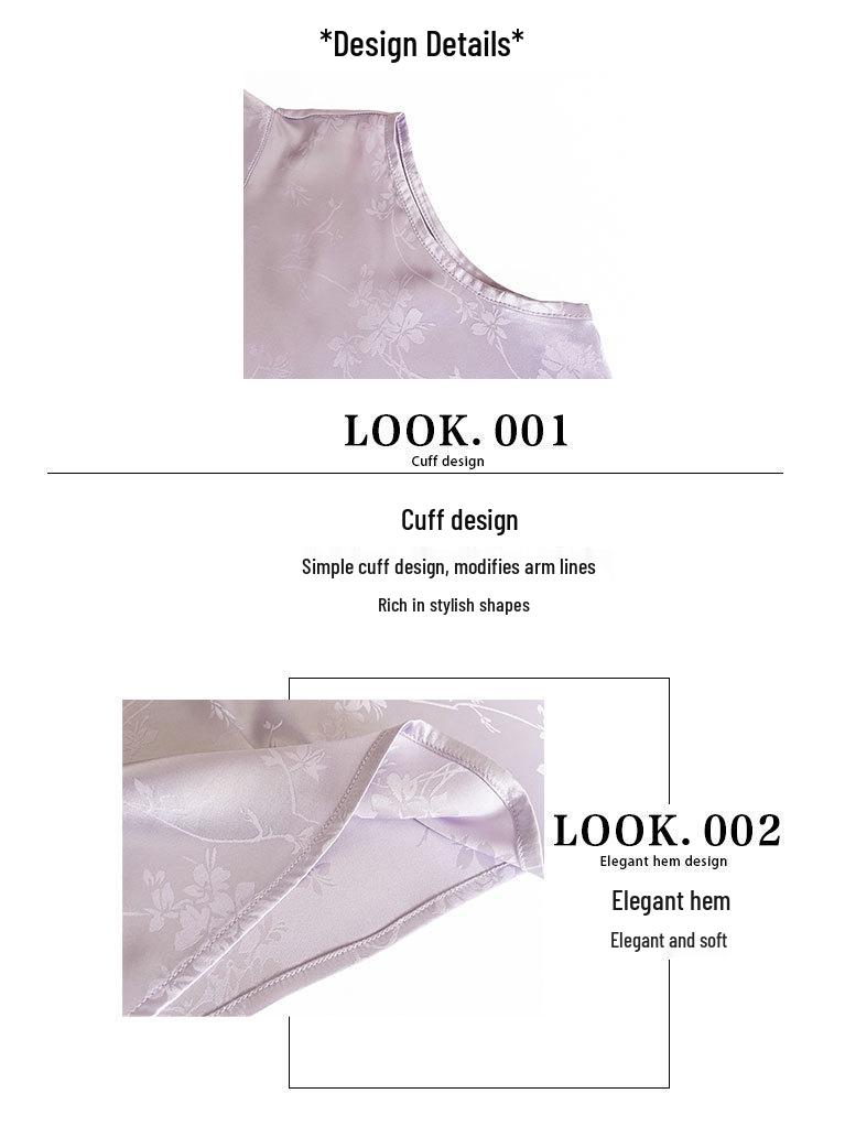 2024 Retro Chinese-Style Jacquard Vest with Frog Buttons & Stand Collar - Women's Sleeveless Innerwear