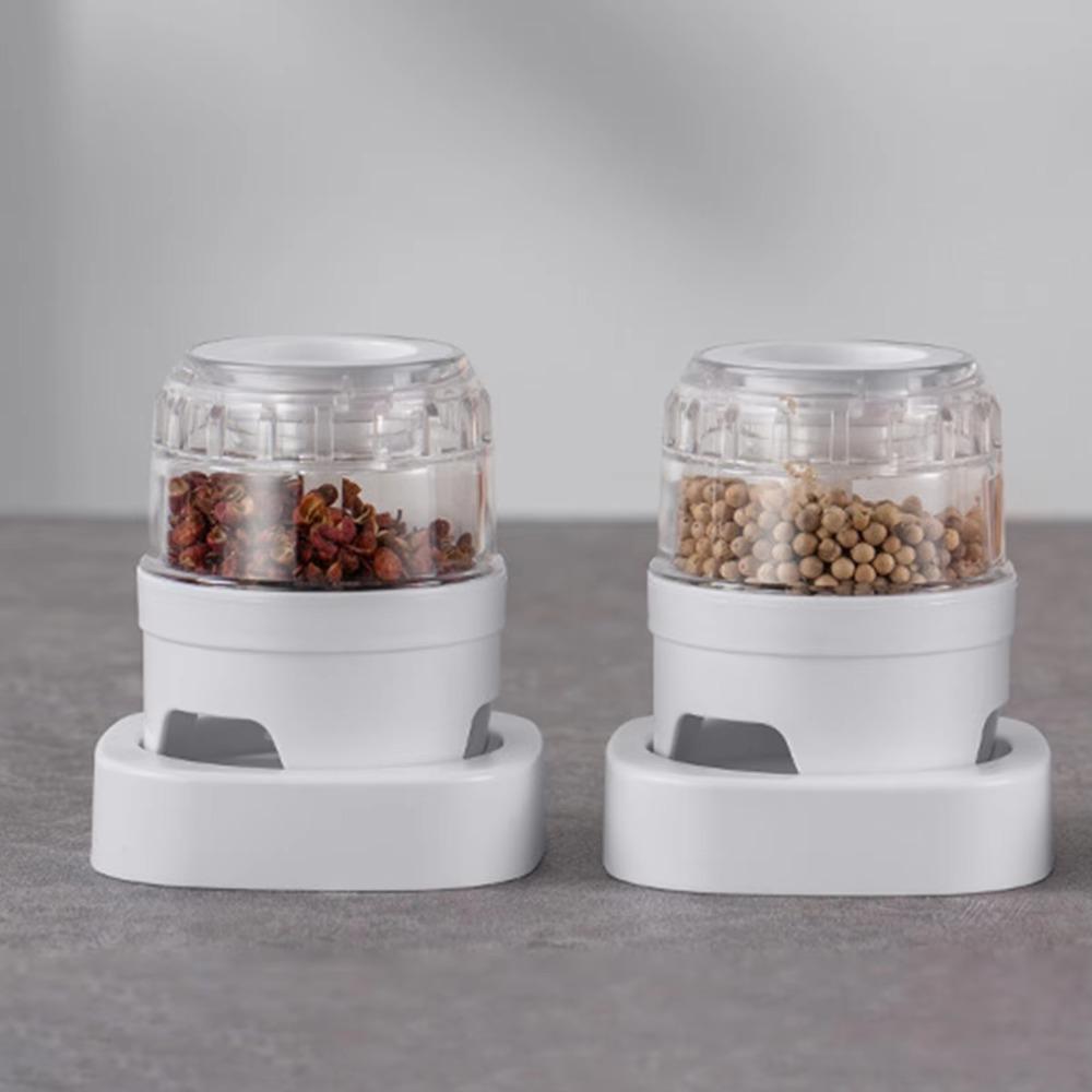 Ceramic Grinding Core Electric Pepper Grinder Set Automatic Spice Mill  Kitchen Gadget