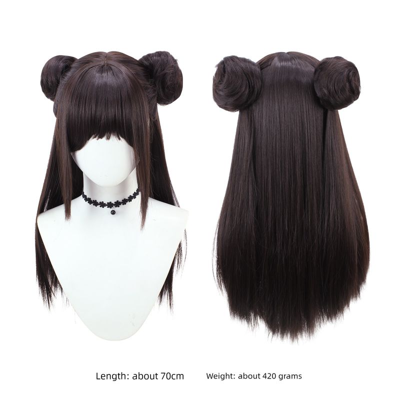 

Naraka: Bladepoint Cosplay Costume Hello Kitty-Walnut Cosplay Outfit Anime Performance Costume Nioh - Hello Kitty - [Wig] One size fits all