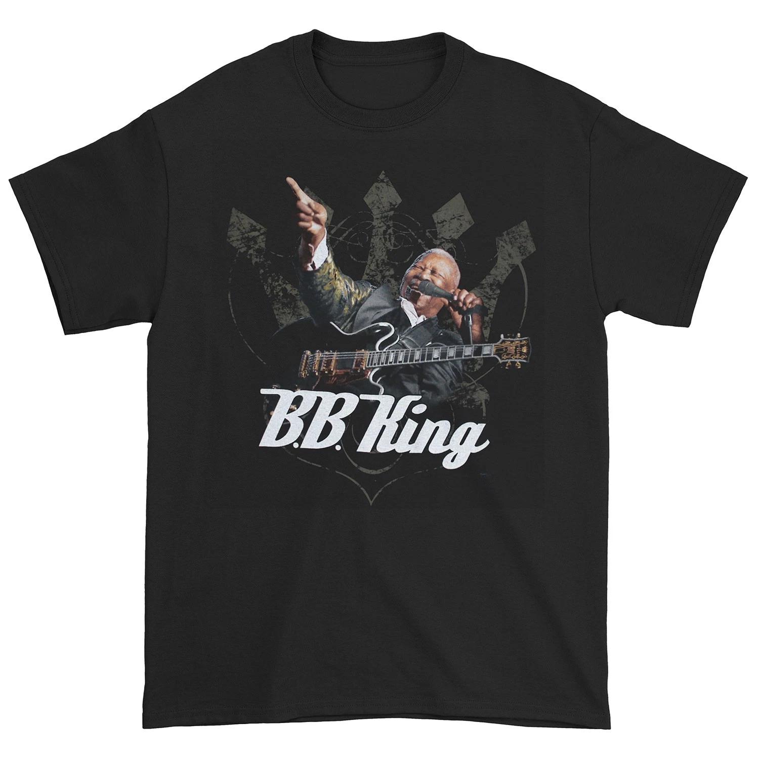 Men s B.B. King Original Live 2008 - 2009 tour Concert T-shirt Medium Black XL