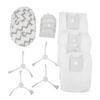 Dust Bag Filter Rag Side Brush Set Robot Vacuum Cleaner Accessories for Roidmi EVA SDJ06RM