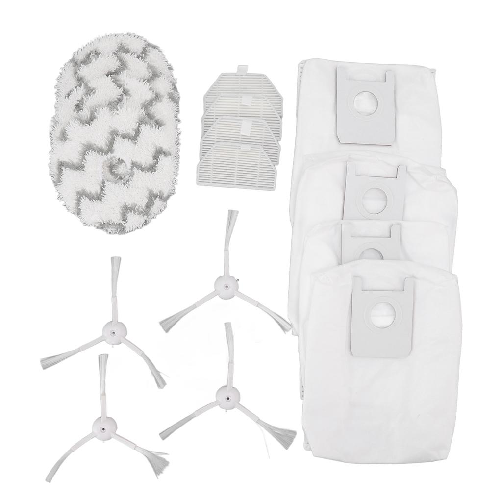 Dust Bag Filter Rag Side Brush Set Robot Vacuum Cleaner Accessories for Roidmi EVA SDJ06RM
