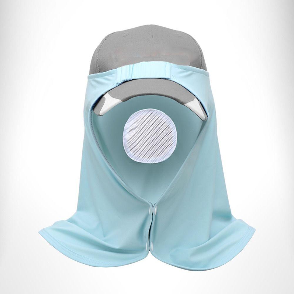 with Elastic Cool Breathable Mask Ice Silk Sun Protection Headscarf  Unisex