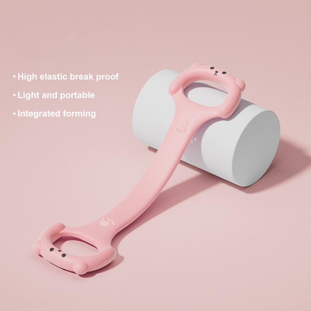 Figura 8 Faixa de Resistência Fitness com Alça Antiderrapante Portátil Homens Mulheres Braço Ombro Alongamento Força Treinamento Exercício Elástico Cinta Tensão Corda