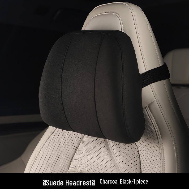 Car Seat Memory Foam Headrest & Lumbar Support Pillow