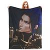 Arcane Caitlyn Game Flannel Blanket Warm Soft Throw Blanket for Outdoor Picnic Print Bedspread Sofa Bed Cover