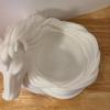 White Horse Key Bowl, 3D Printed Decorative Key Dish, Key Holder Bowl for Key And Jewelry Storage, Entrance Cabinet Desktop Organizer