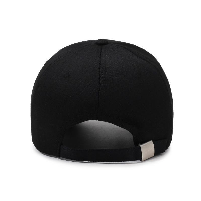 Korean Minimalist Unisex Baseball Cap: Trendy Spring/Summer Outdoor Duckbill Hat with Sun Protection