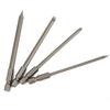 1/4\" Screwdrivers Bits 100mm 3mm-6mm 4* Flat Head Hex