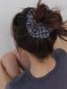 Kindababy Vintage Check Plaid Scrunch - Olive Navy