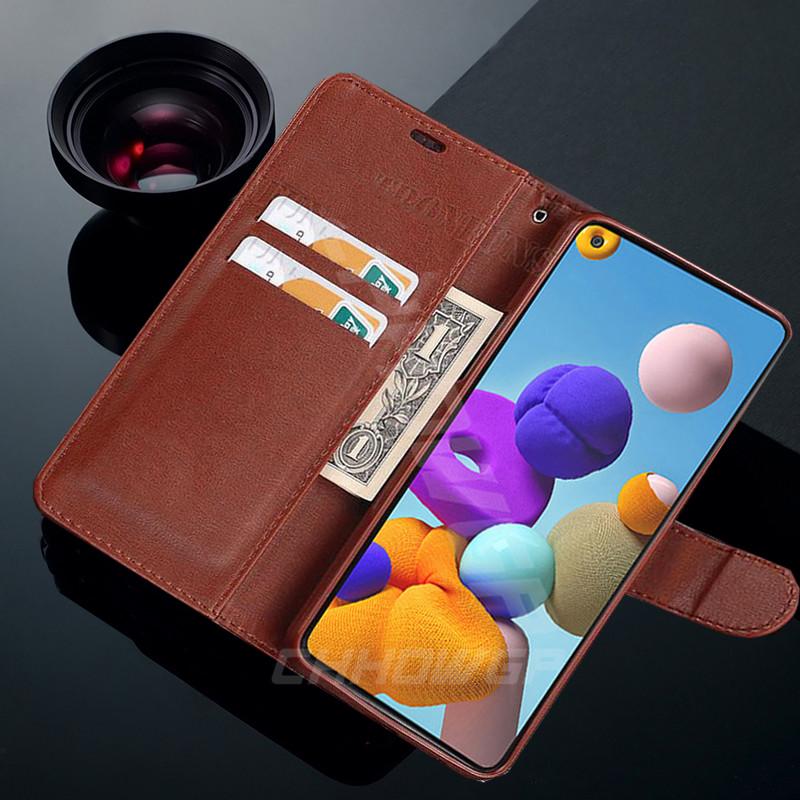 Magnetic Leather Wallet Case for Samsung Galaxy A51 A71 A21S A01 A11 A21 A31 A41 A81 A91 A50 A30 A70 A40 A20 A10 S M30S M31 S20 S10 S9 Plus Flip Cover