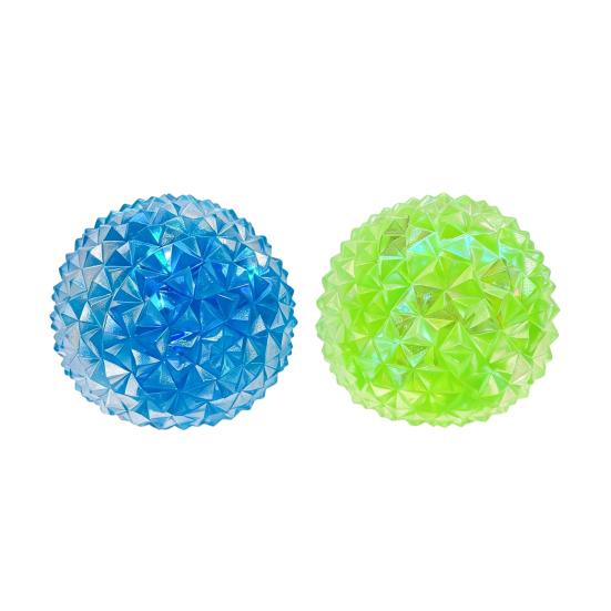 Maltose Faux Diamond Shiny Ball Soft TPR Stress Reliever Toy Slow Rise Fidget for Kids Adults Anxiety Relief Slow-Resilience Emotional Release Toy