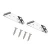 Furniture Corner Connectors Stainless Steel Heavy Duty Angle Brackets for Wood Furniture Cabinets Tables and Chairs
