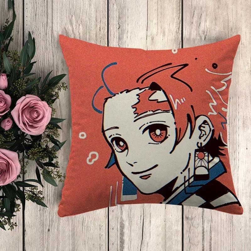 Kissen Dämonentöter Kissenbezug Luxus Herbstdeko Dekorative Kissenbezüge Bezüge für Bettkissen Sofakissen Kissenbezug