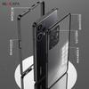 Tempered Glass Phone Case For Redmi Note 12 Turbo Aluminium Alloy Bumper Cover For Redmi Note 12 Pro Plus Slim Shockproof Cover