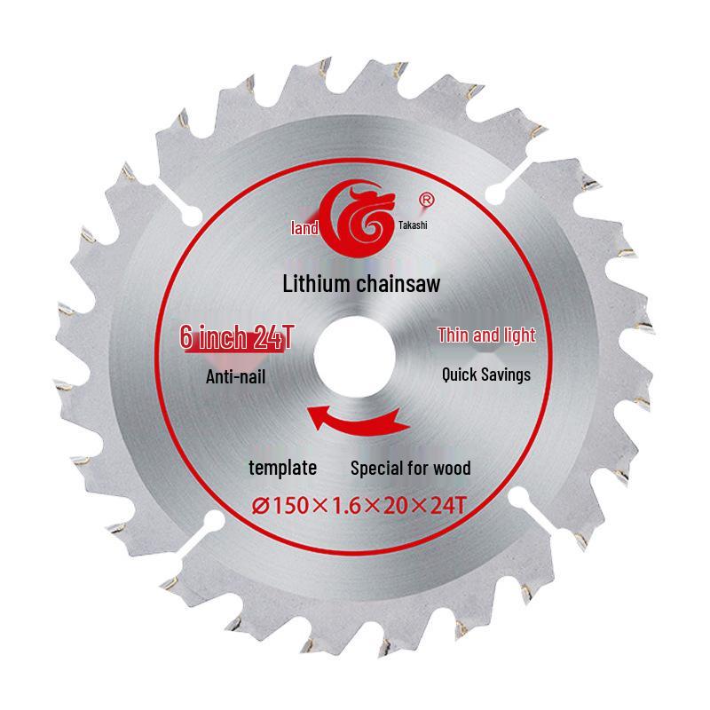 4-6.5 Inch Alloy Woodworking Saw Blades for Lithium Battery Saws