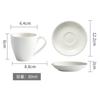 80ml Keramik Espresso Tasse Zarte Mini Tasse mit Untertasse Macaron Bunt Frühstück Brot Milch Tasse Heim Büro Tasse Kunst Dekoration