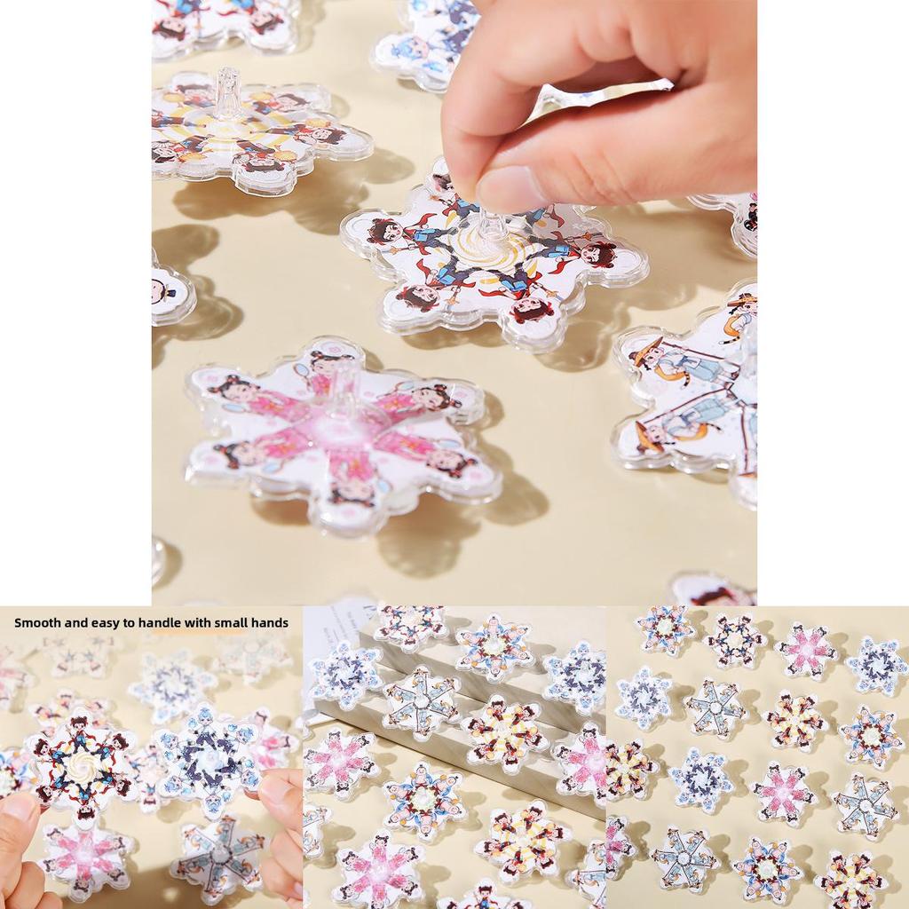 Nezha Space Spinner Toy With Plastic Material For Kids Preschool And School Gift