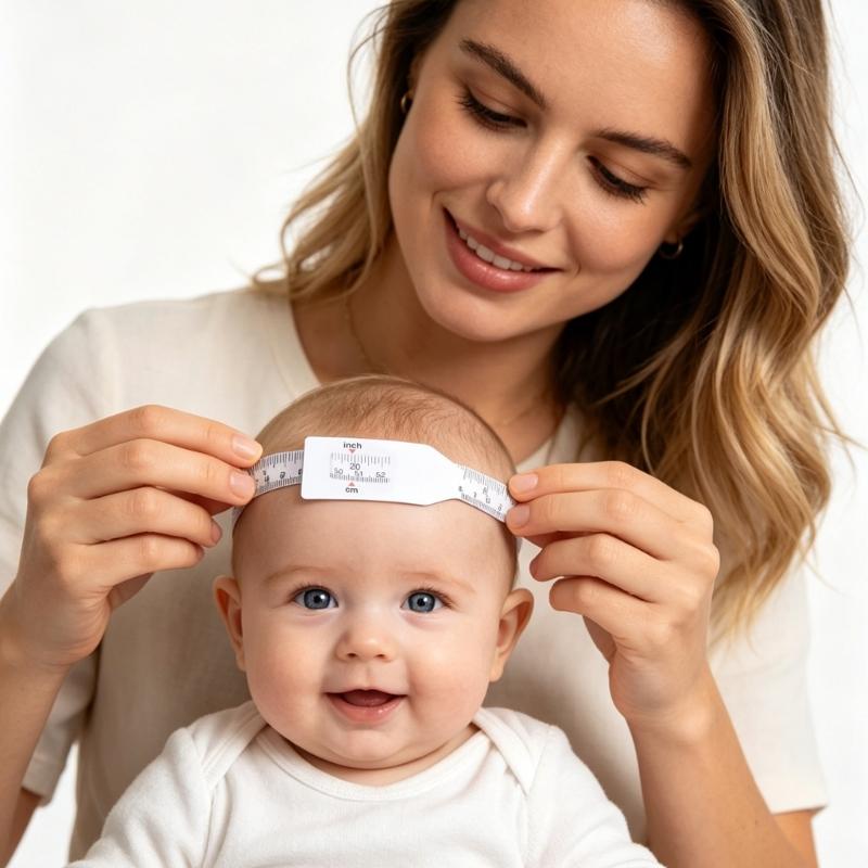 Head Circumference Tape Measure for Pediatric, Baby, Babies Reusable, Not-Stretchable Measure Ruler
