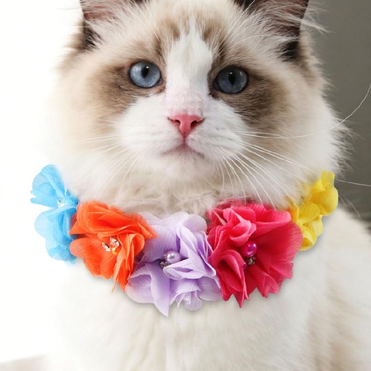 Glitters Rhinestones Pet Collar Permanent Pet Neckband Comfortable Easy To Wear For Small Medium Dogs Cats