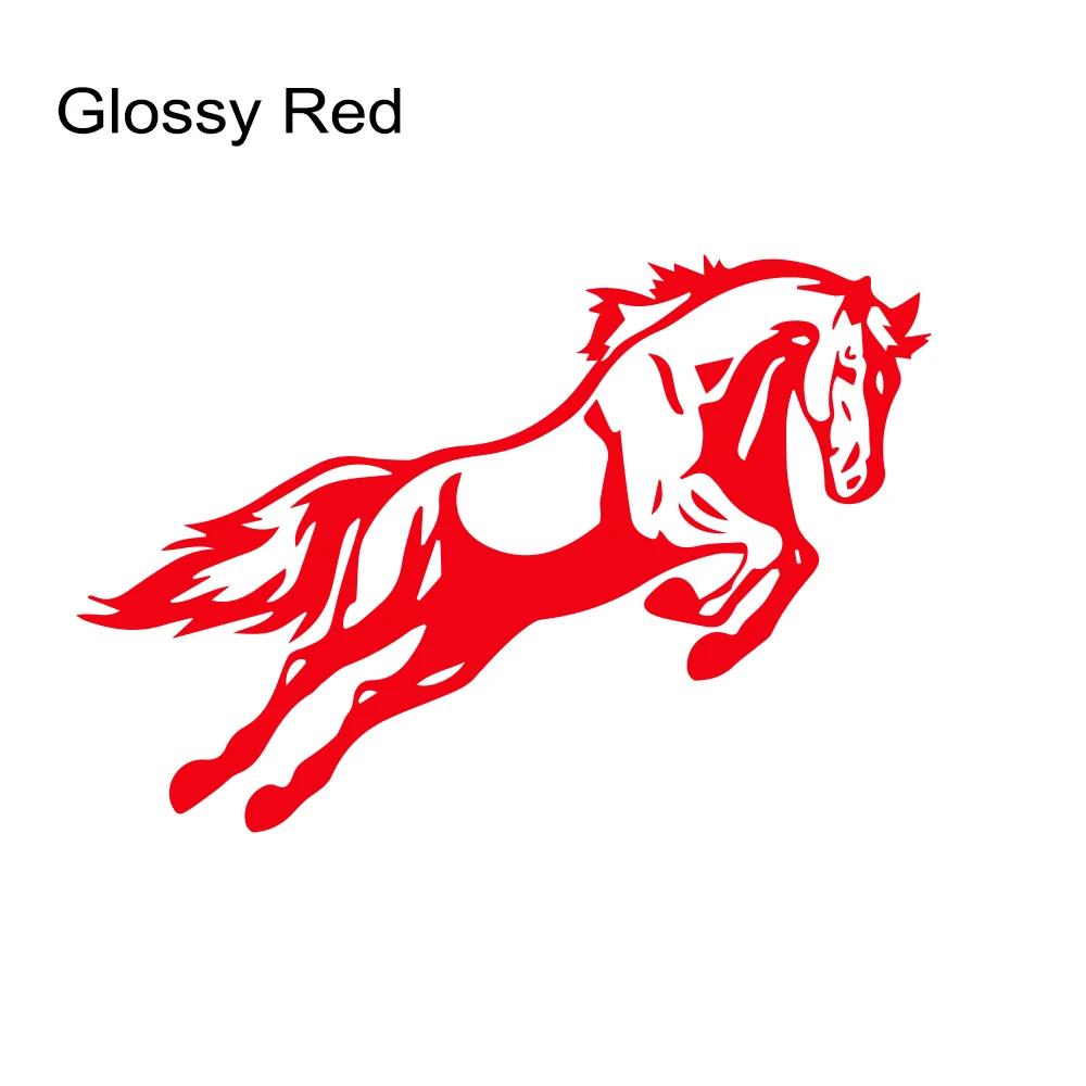 Universal Jumping Horse Car Sticker Car Body Windshield Personalized Waterproof Vinyl Decal Auto Exterior Decoration Accessories