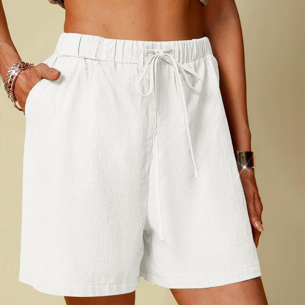 Women Stretch Twill Shorts Summer Stretchy Jean Shorts Casual Chino Shorts High Waist Denim Shorts Loose Plus Size Shorts