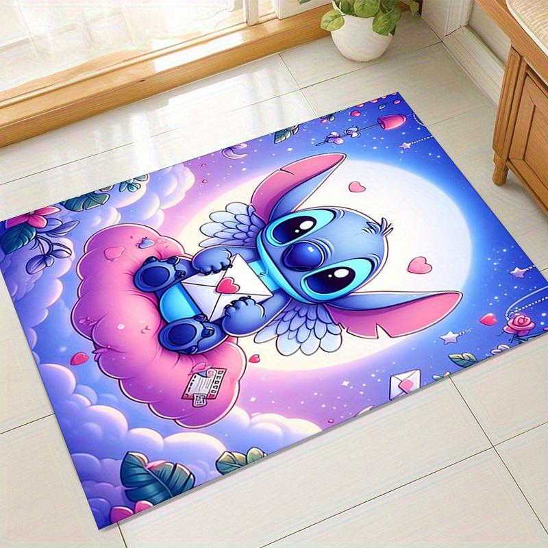 

1pc. Cute Stitch Angel Wings Cloud Rug - Perfect for Home, Office, or Outdoor Decor - Ideal Gift Ideaz041480 60cm by 90cm